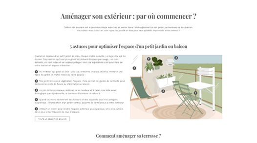 projet_site_web_camif_design_desktop_landing_operation_jardin_portfolio_purplemay_manon_williot_6 Maquette de la page desktop de l'opération commerciale jardin de Camif, par purplemay Manon Williot